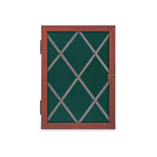 Sliding Door Wood Corkboard, 96"x36", Cher